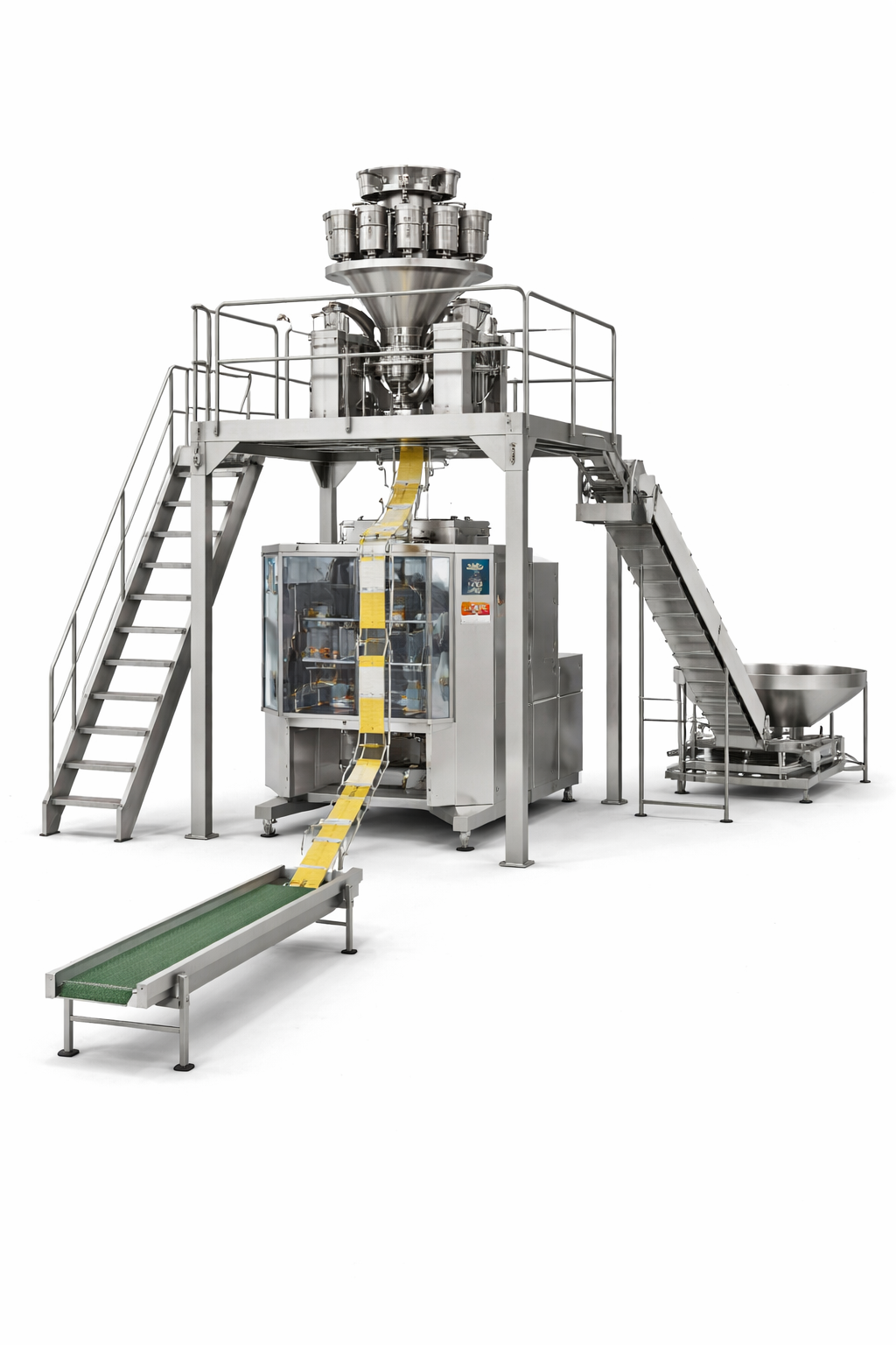 14 Head Weigher with Servo Bagger Model No. SM-504